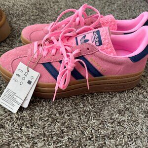 Pink and Navy adidas